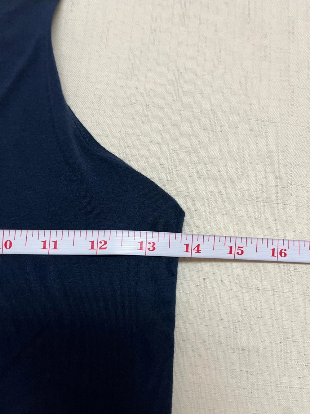 J.Crew S navy high neck cropped tank top